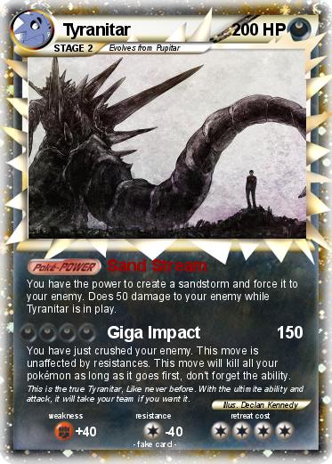 Pokemon Tyranitar