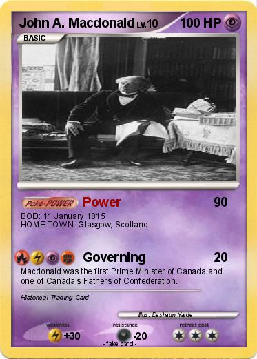 Pokemon John A. Macdonald