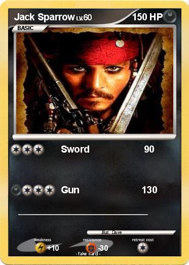 Pokemon Jack Sparrow