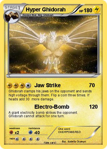 Pokemon Hyper Ghidorah