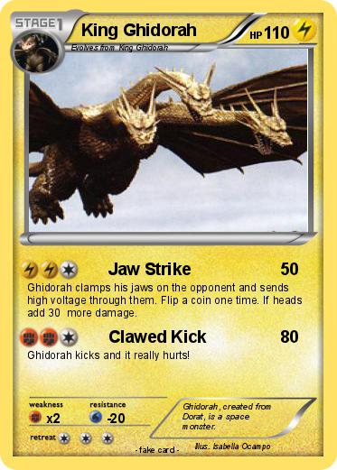 Pokemon King Ghidorah