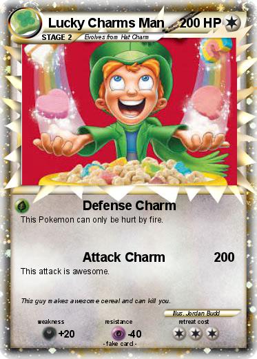 Pokemon Lucky Charms Man