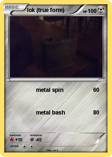 Pokemon lok (true form)