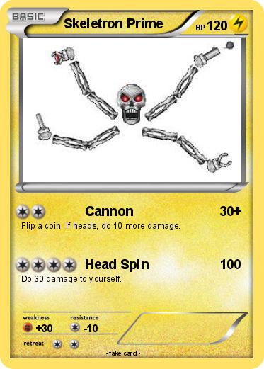 Pokemon Skeletron Prime