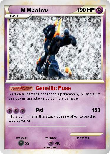 Pokemon M Mewtwo