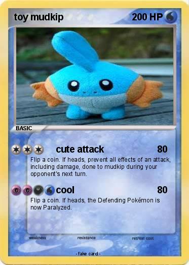 Pokemon toy mudkip