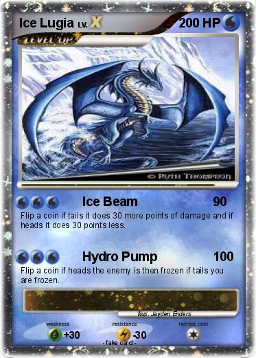 Pokemon Ice Lugia