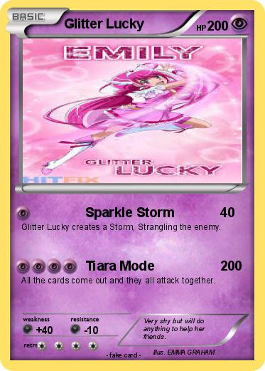 Pokemon Glitter Lucky