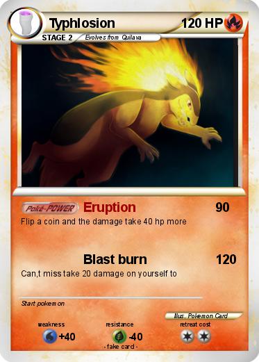 Pokemon Typhlosion