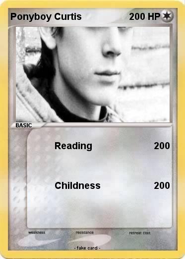Pokemon Ponyboy Curtis