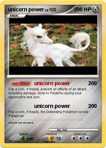 Pokemon unicorn power