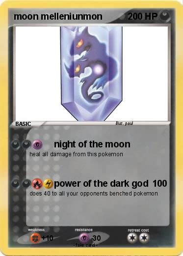Pokemon moon melleniunmon