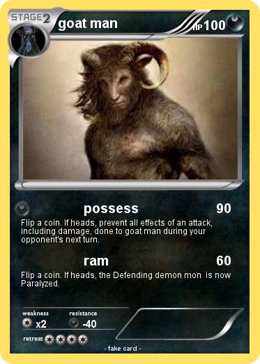 Pokemon goat man