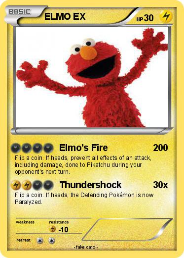 Pokemon ELMO EX