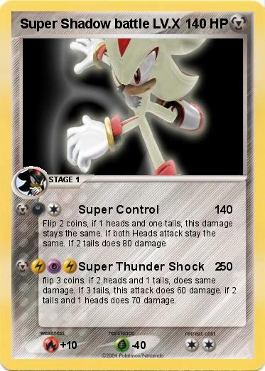 Pokemon Super Shadow battle LV.X