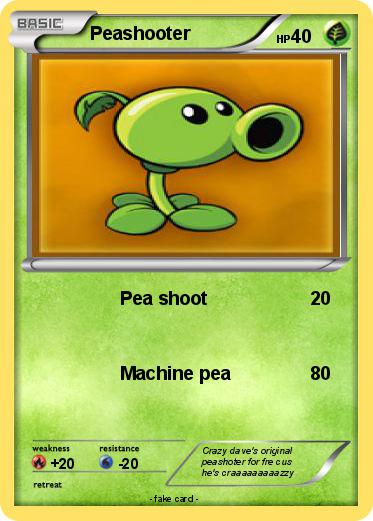 Pokemon Peashooter