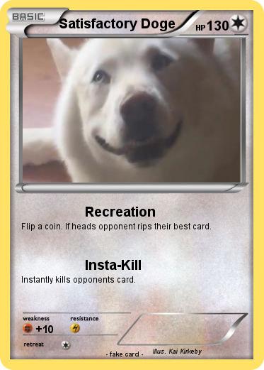 Pokemon Satisfactory Doge