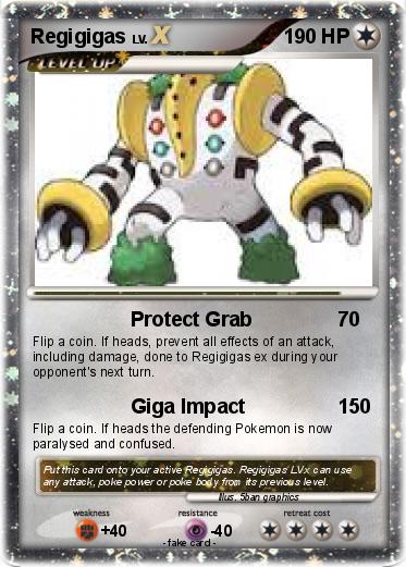 Pokemon Regigigas