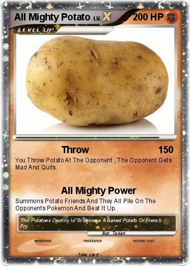 Pokemon All Mighty Potato