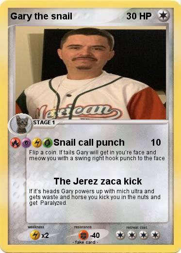 Pokemon Gary the snail