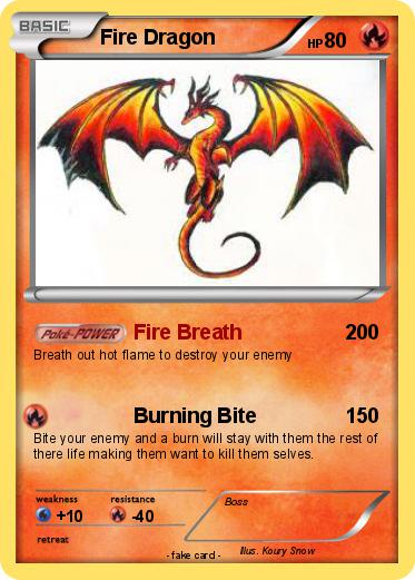 Pokemon Fire Dragon