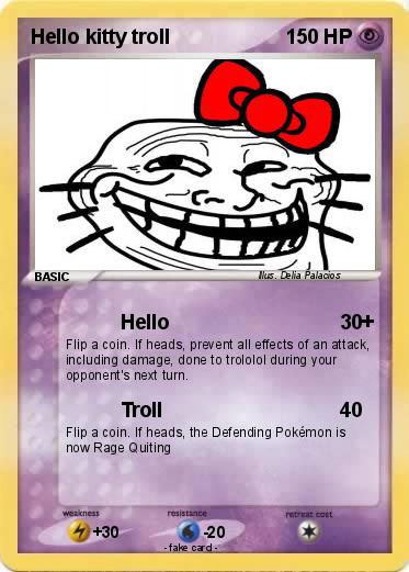 Pokemon Hello kitty troll