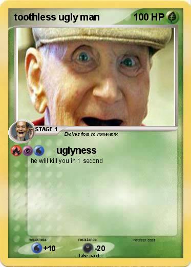Pokemon toothless ugly man