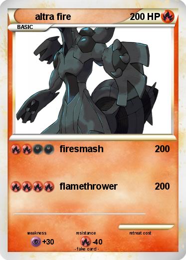 Pokemon altra fire