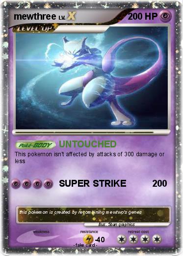 Pokemon mewthree