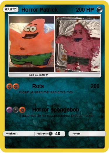 Pokemon Horror Patrick