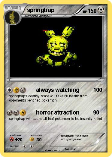 Pokemon springtrap
