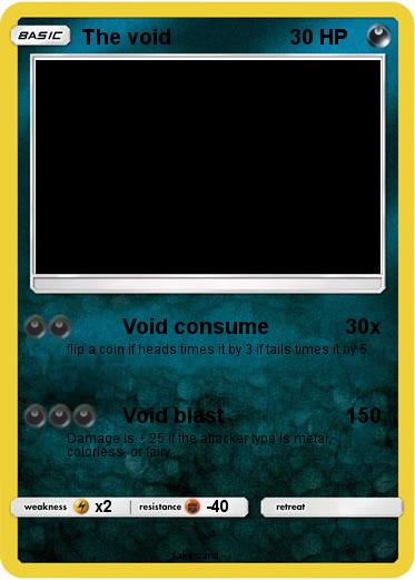 Pokemon The void