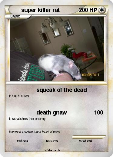 Pokemon super killer rat