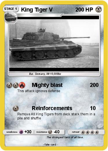 Pokemon King Tiger V