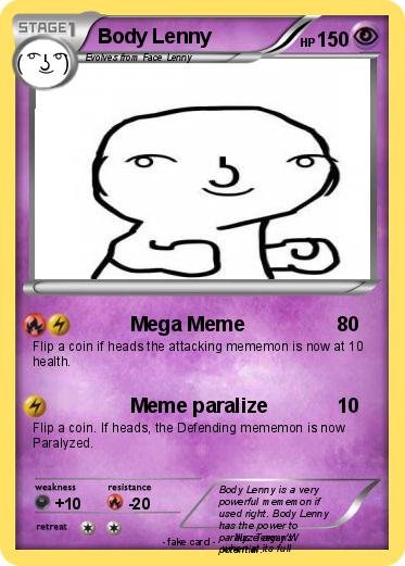 Pokemon Body Lenny