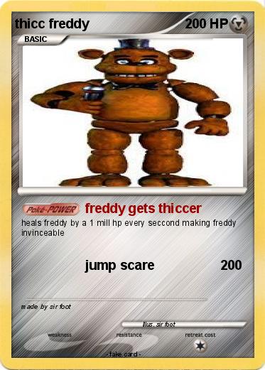 Pokemon thicc freddy