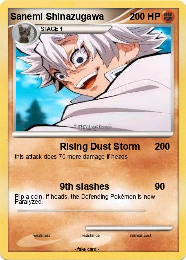 Pokemon Sanemi Shinazugawa