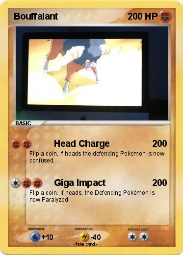 Pokemon Bouffalant