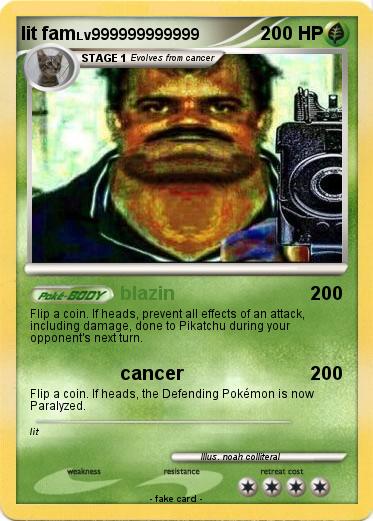 Pokemon lit fam