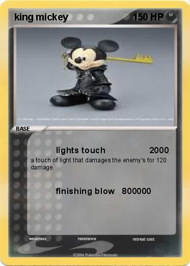 Pokemon king mickey
