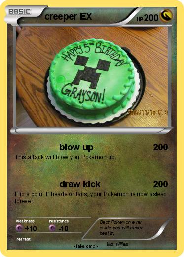 Pokemon creeper EX