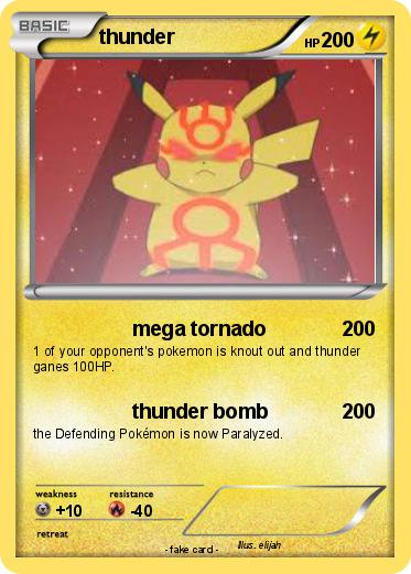 Pokemon thunder