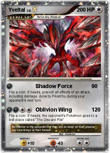 Pokemon Yveltal