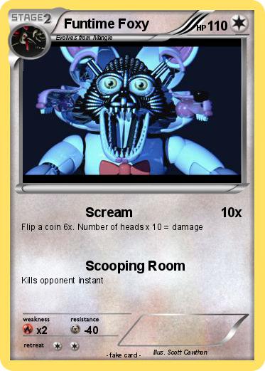 Pokemon Funtime Foxy