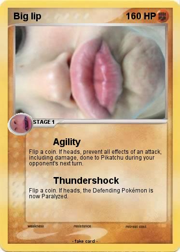 Pokemon Big lip