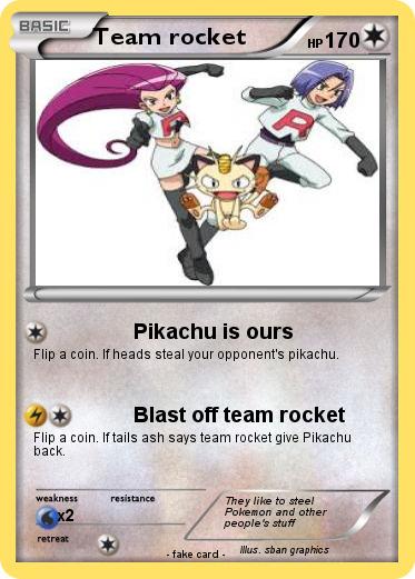 Pokemon Team rocket