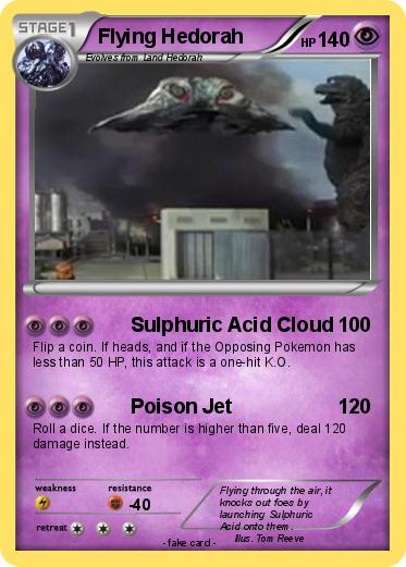 Pokemon Flying Hedorah