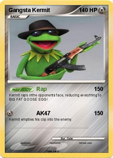 Pokemon Gangsta Kermit