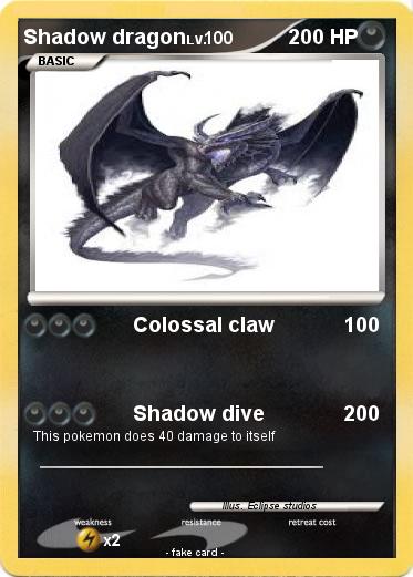 Pokemon Shadow dragon