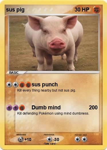 Pokemon sus pig